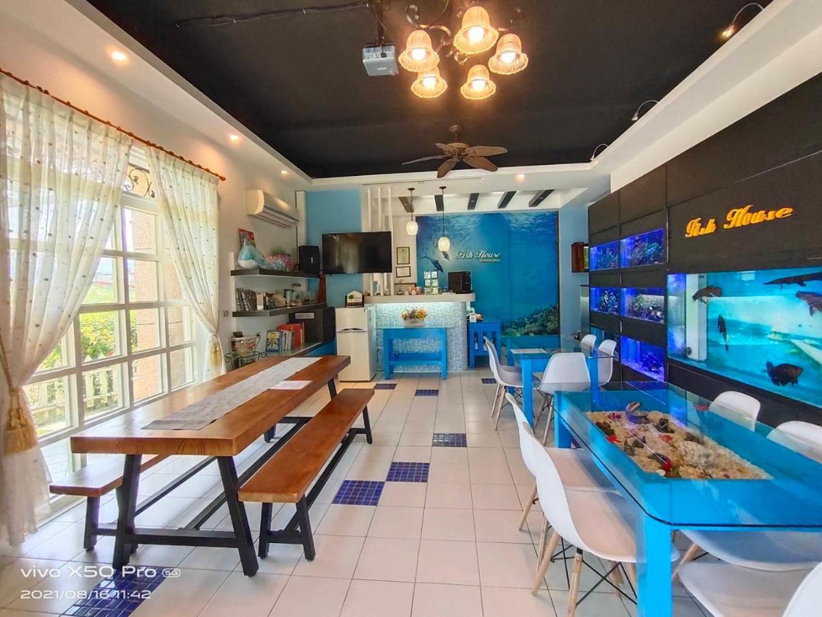 Fish House 宜蘭獨棟別墅 戲水池 生態diy 安農溪自行車 Dongshan (Yilan) Exterior foto
