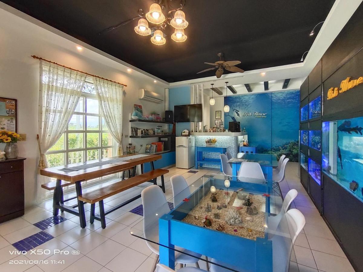 Fish House 宜蘭獨棟別墅 戲水池 生態diy 安農溪自行車 Dongshan (Yilan) Exterior foto