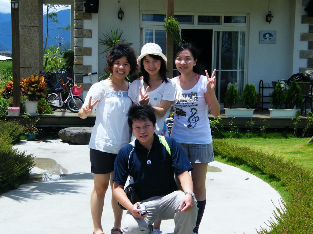 Fish House 宜蘭獨棟別墅 戲水池 生態diy 安農溪自行車 Dongshan (Yilan) Exterior foto