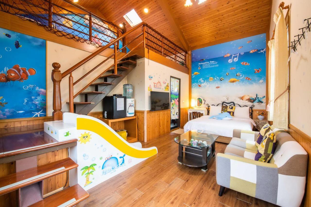 Fish House 宜蘭獨棟別墅 戲水池 生態diy 安農溪自行車 Dongshan (Yilan) Exterior foto